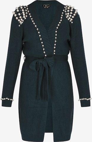 faina Neuletakki värissä vihreä: etupuoli