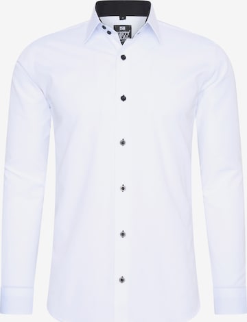 Rusty Neal Regular fit Button Up Shirt in White: front