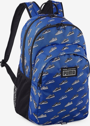 PUMA Sports Backpack 'Academy' in Blue: front