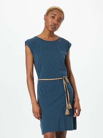 Ragwear Jurk in Blauw: voorkant