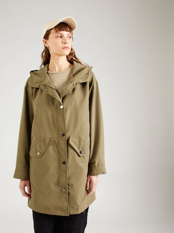 ABOUT YOU Between-Seasons Parka in Green: front