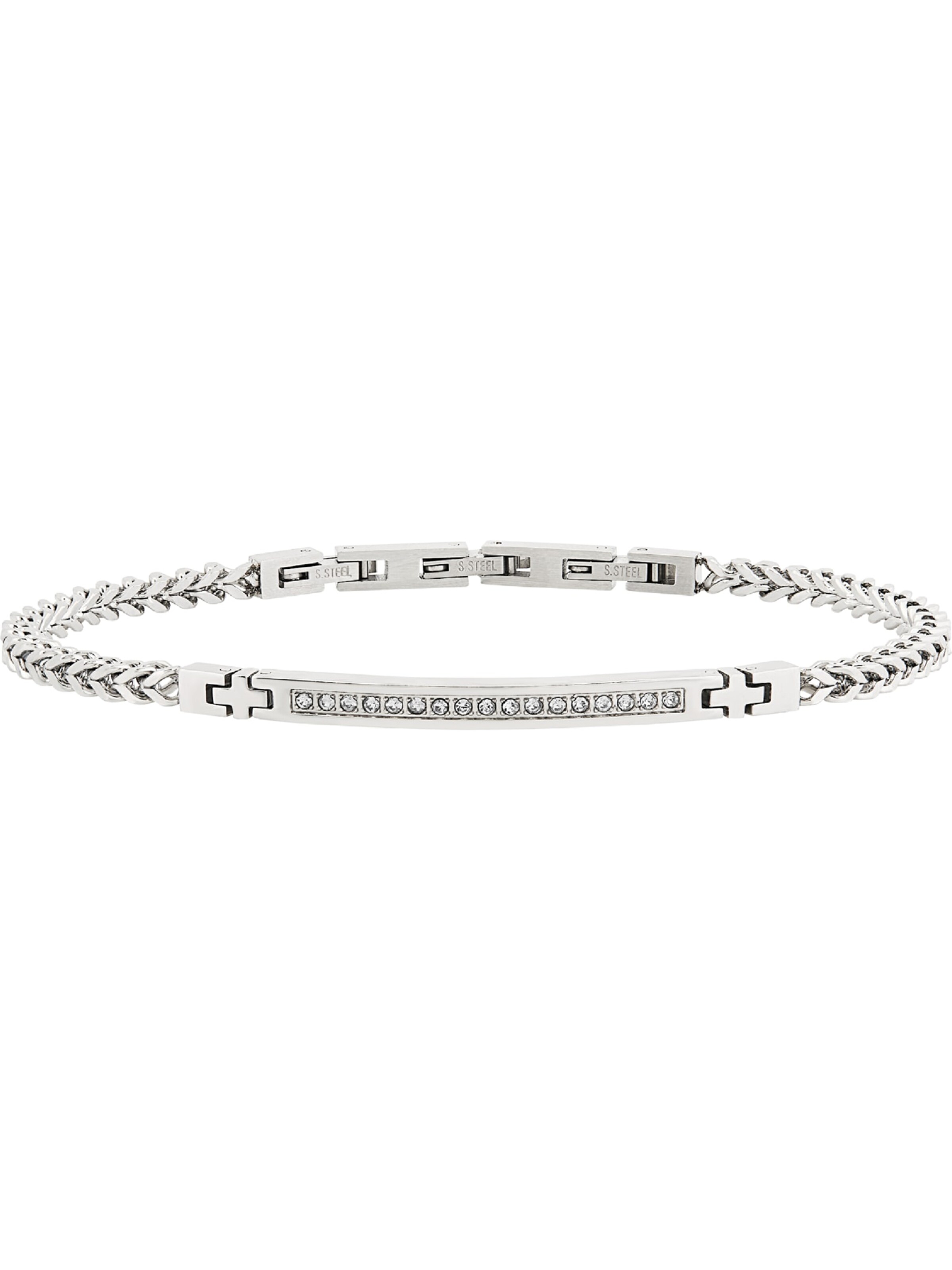 Breil Armband in silber / transparent, Produktansicht