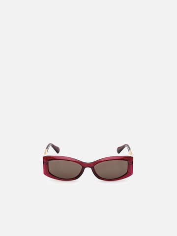 MAX&Co. Sunglasses 'Max &co MO0144 Shiny light blue 55/17/140 Women Sunglasses' in Red
