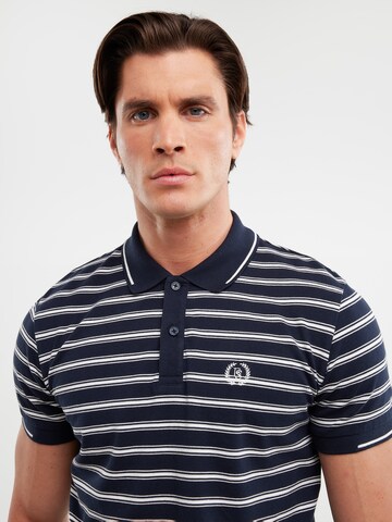 BIG STAR Poloshirt 'Meggon' in Blau