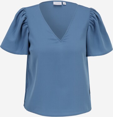 Camicia da donna 'MATHILDE' di Vila Petite in blu: frontale