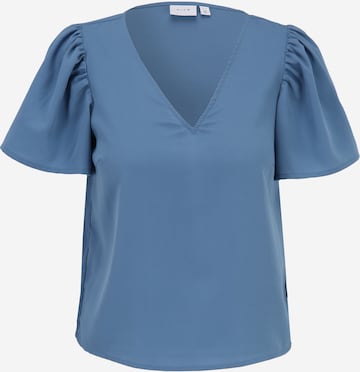 Vila Petite - Blusa 'MATHILDE' em azul: frente