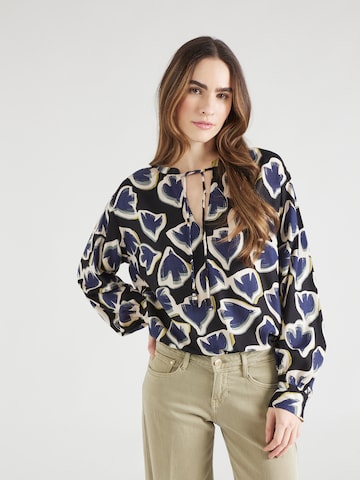 Masai - Blusa em azul: frente