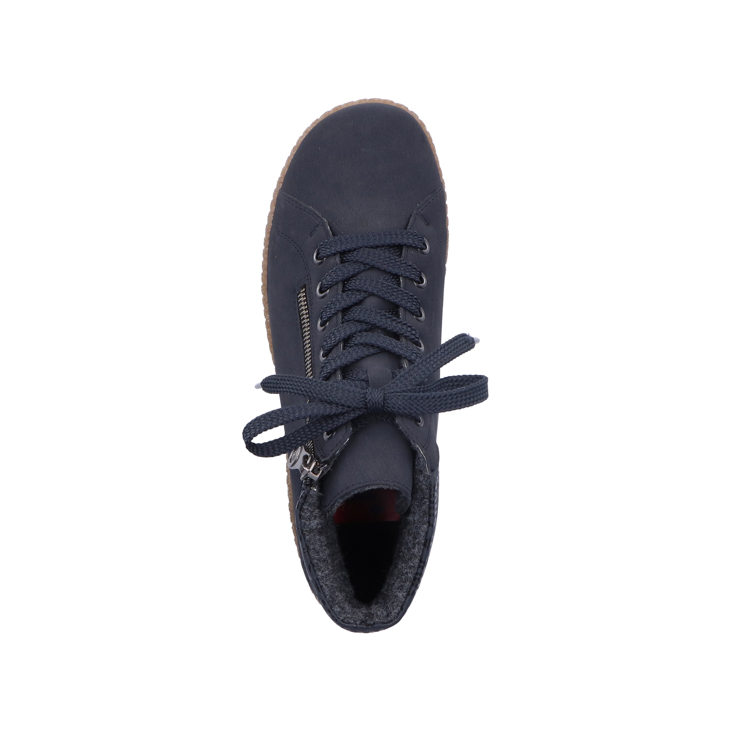 Bottines à lacets 'L7502' Rieker en bleu