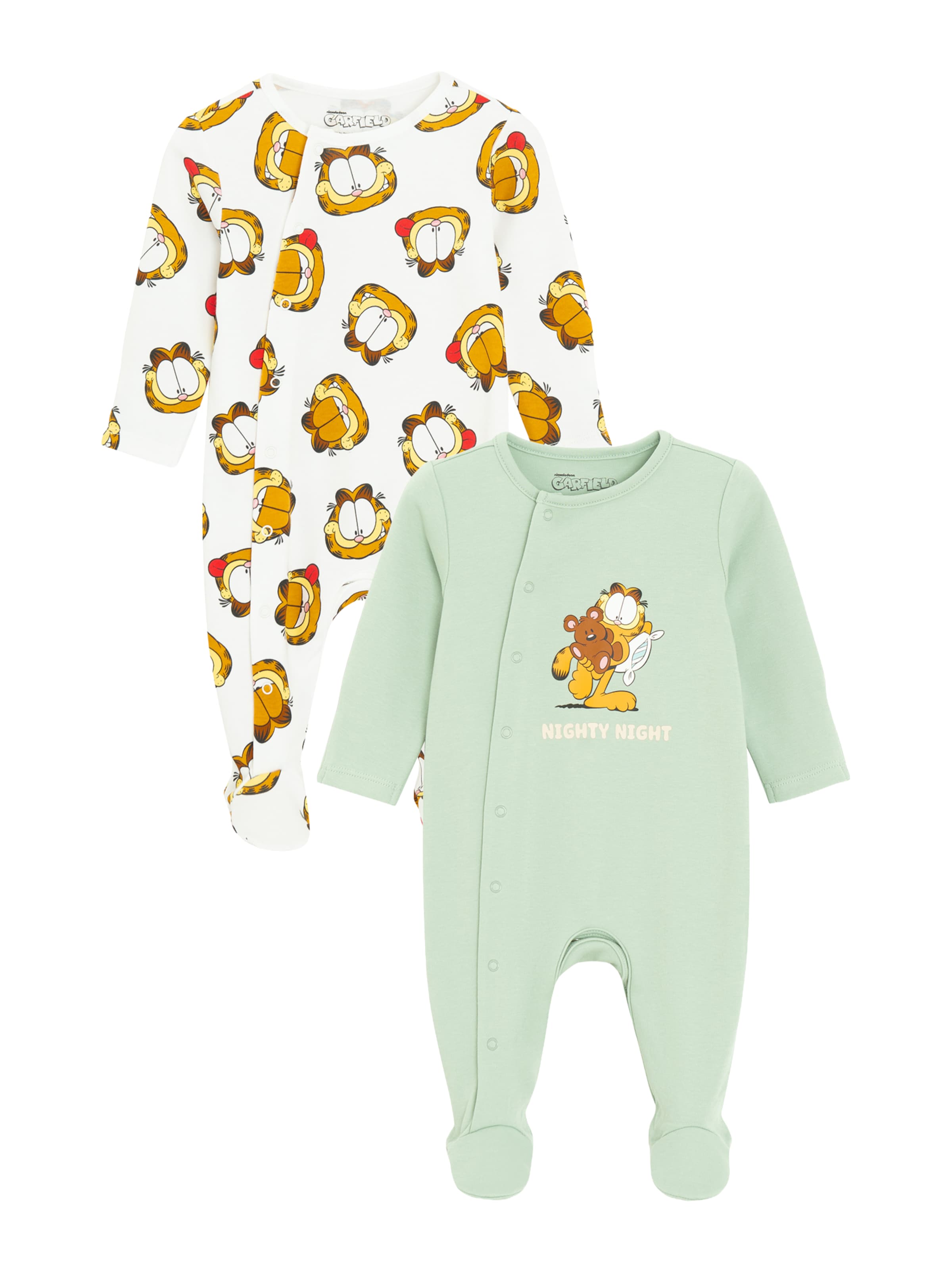 Barboteuse / body Cool Club en vert : devant