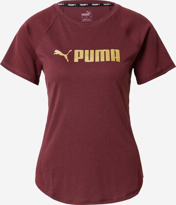 PUMA Functioneel shirt in Lila: voorkant