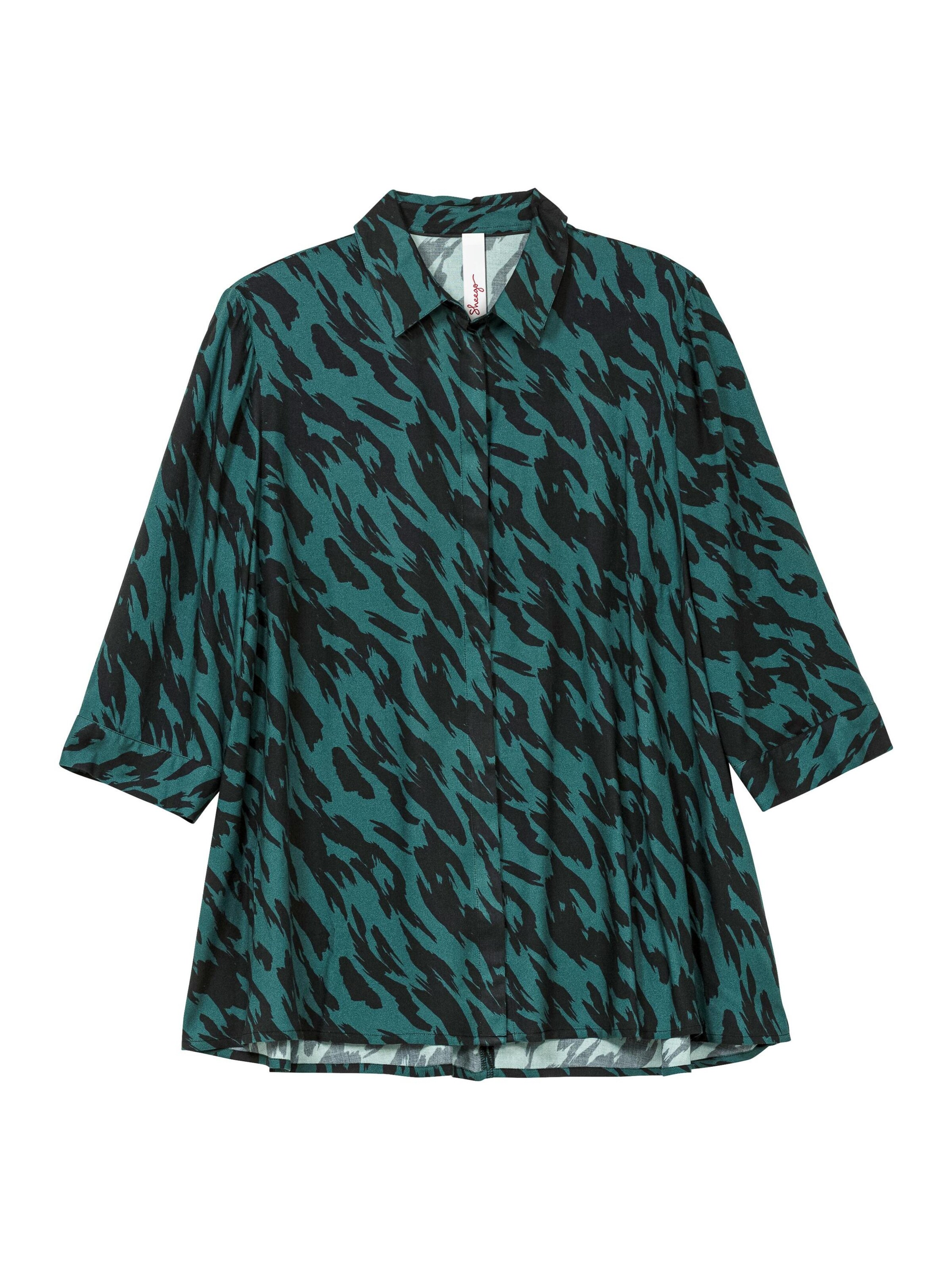 SHEEGO Blúz - zöld: elől