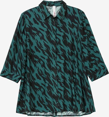 SHEEGO Блузка в Зеленый: спереди