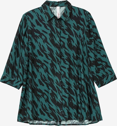 SHEEGO Pusero värissä petrooli / musta, Tuotenäkymä