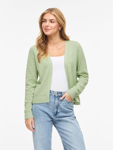 Cardigan 'VILollo' VILA en vert : devant