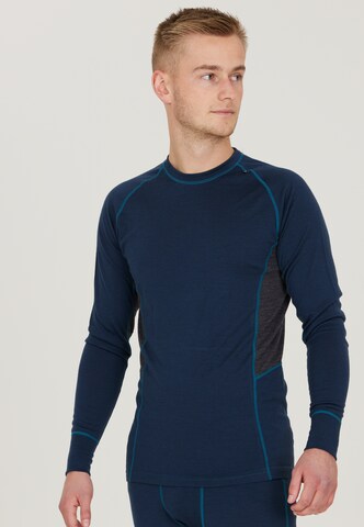 Whistler Base Layer 'Lapas' in Blue: front