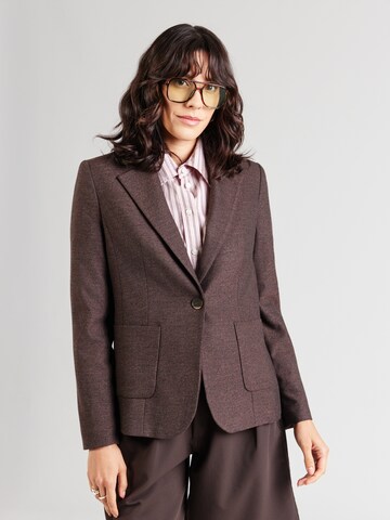 MORE & MORE Blazer in Brown: front
