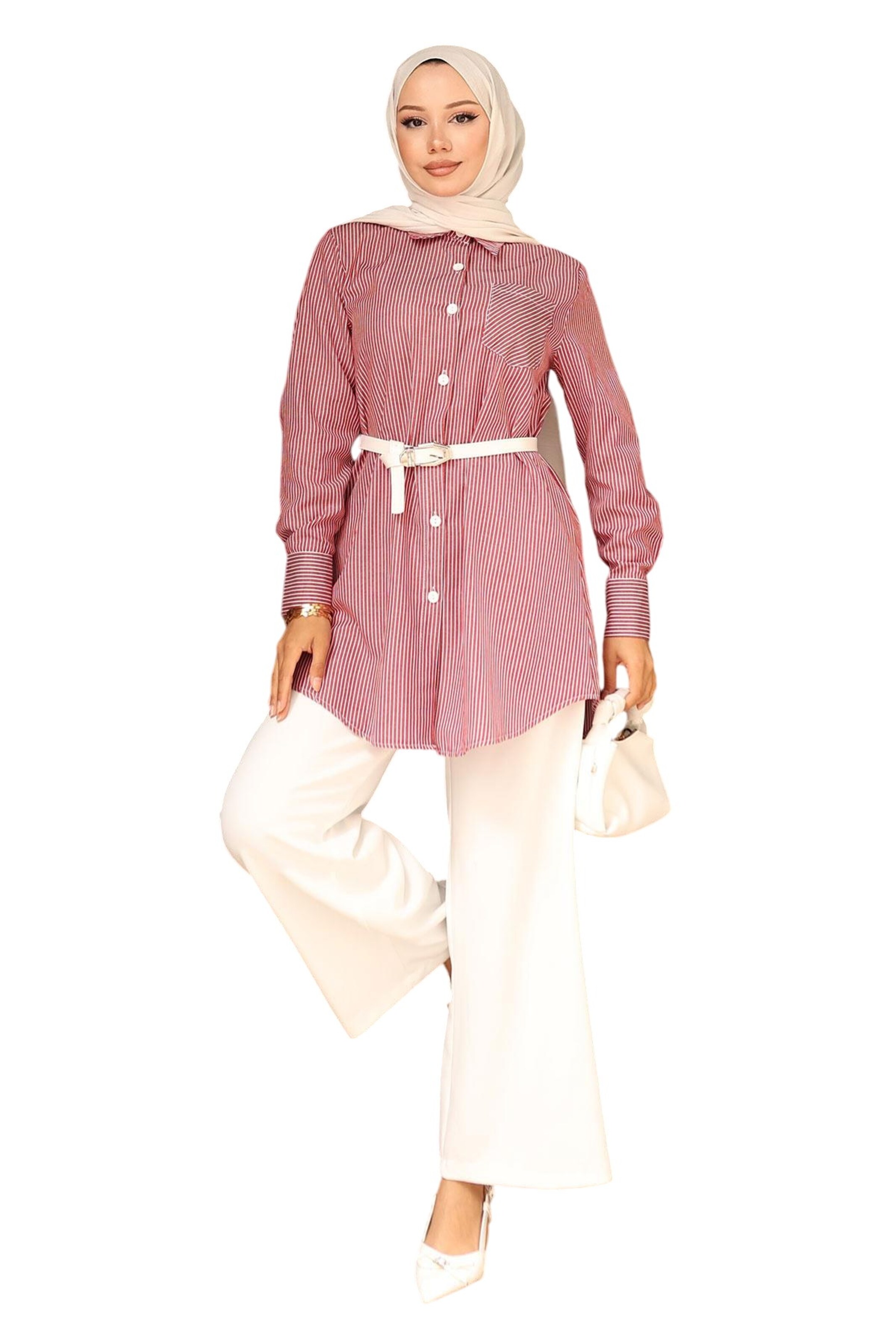 MODAMIHRAM Broekpak in Rood