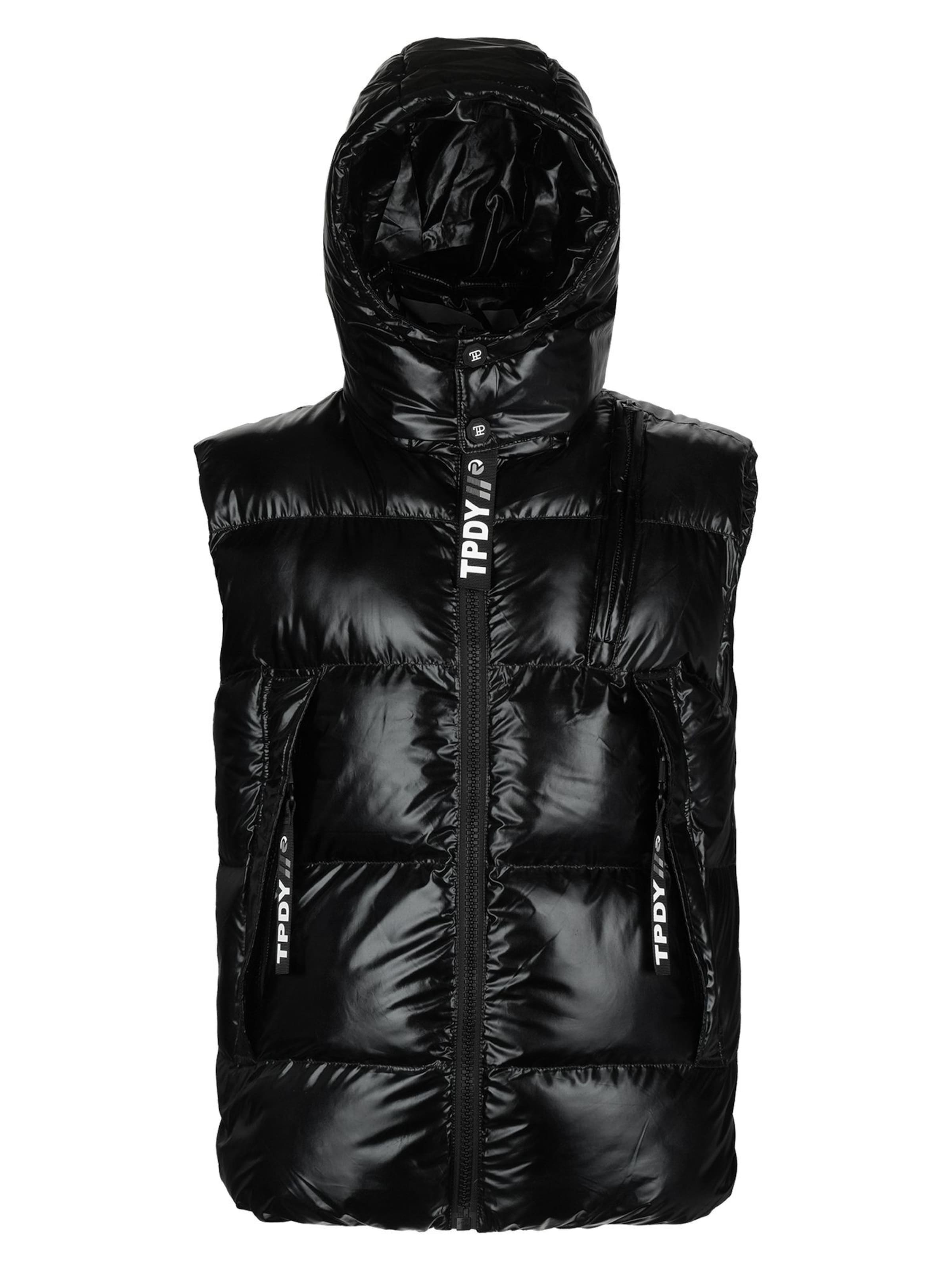 trueprodigy Vest 'Darko' in Black: front