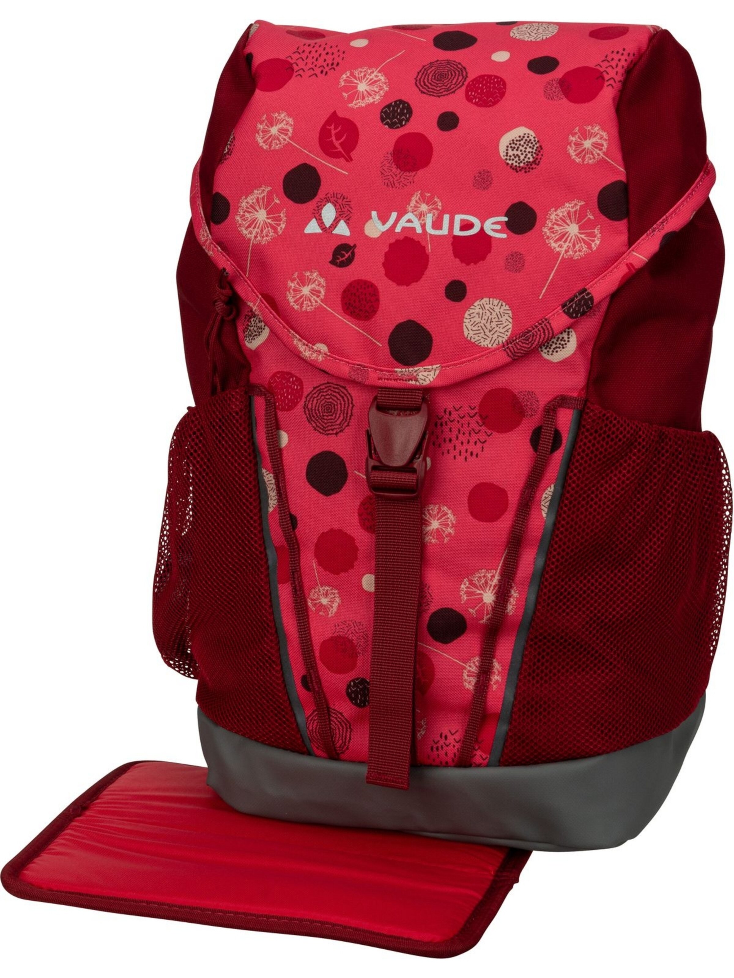 Zaino sportivo 'Puck 10' di VAUDE in rosso