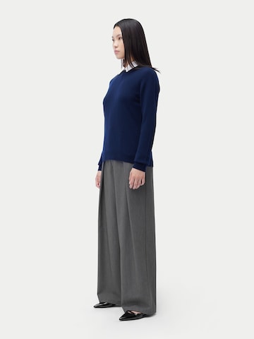 Pull-over 'Women's Essential Cashmere Crewneck Sweater' GOBI Cashmere en bleu
