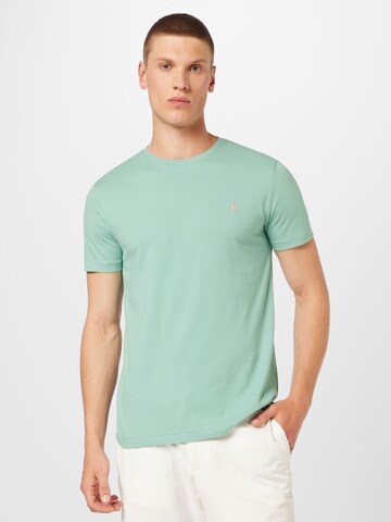 Tricou de la Polo Ralph Lauren pe verde: față