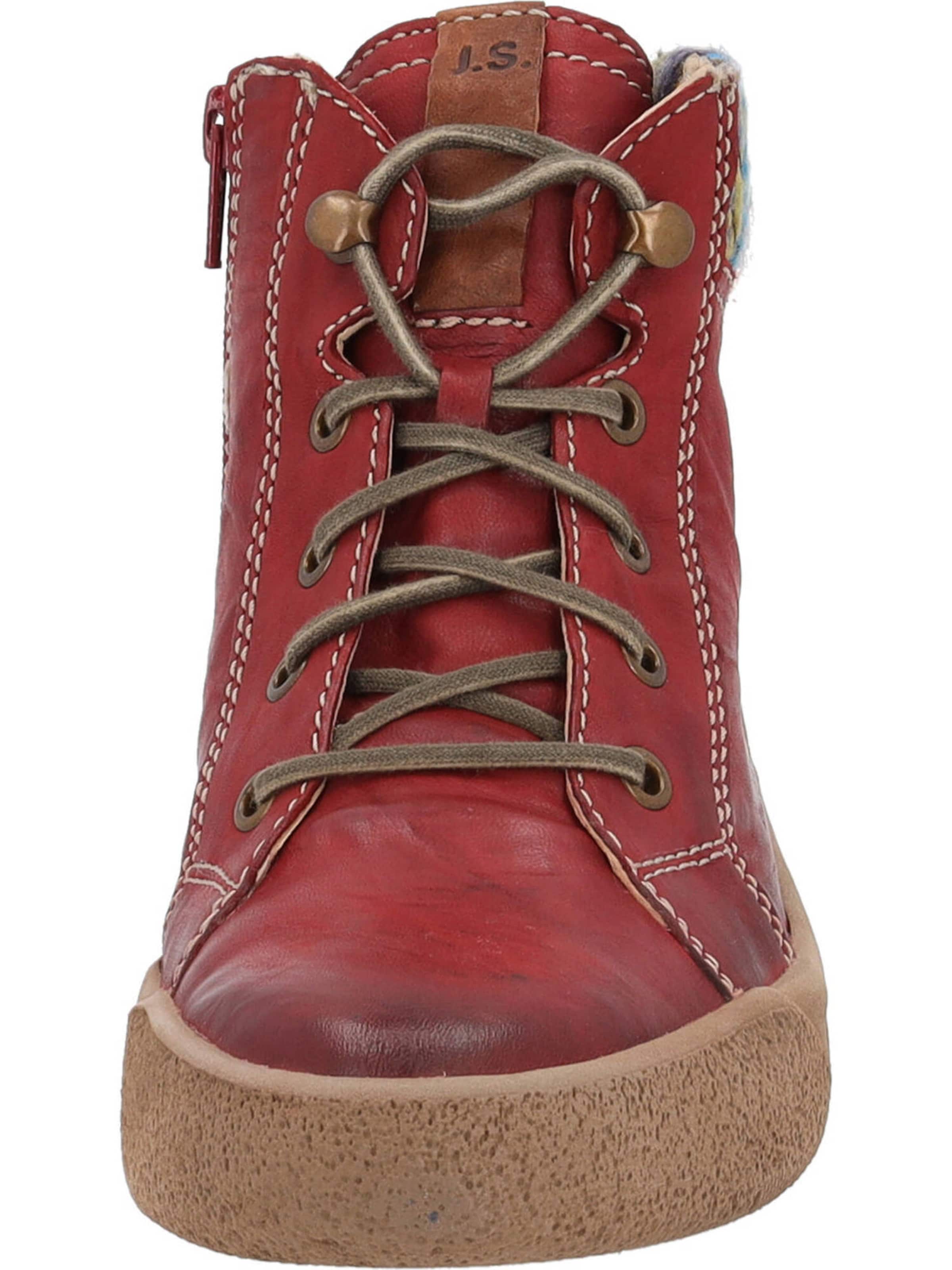 JOSEF SEIBEL Schnürstiefelette 'Alina 52' in Rot