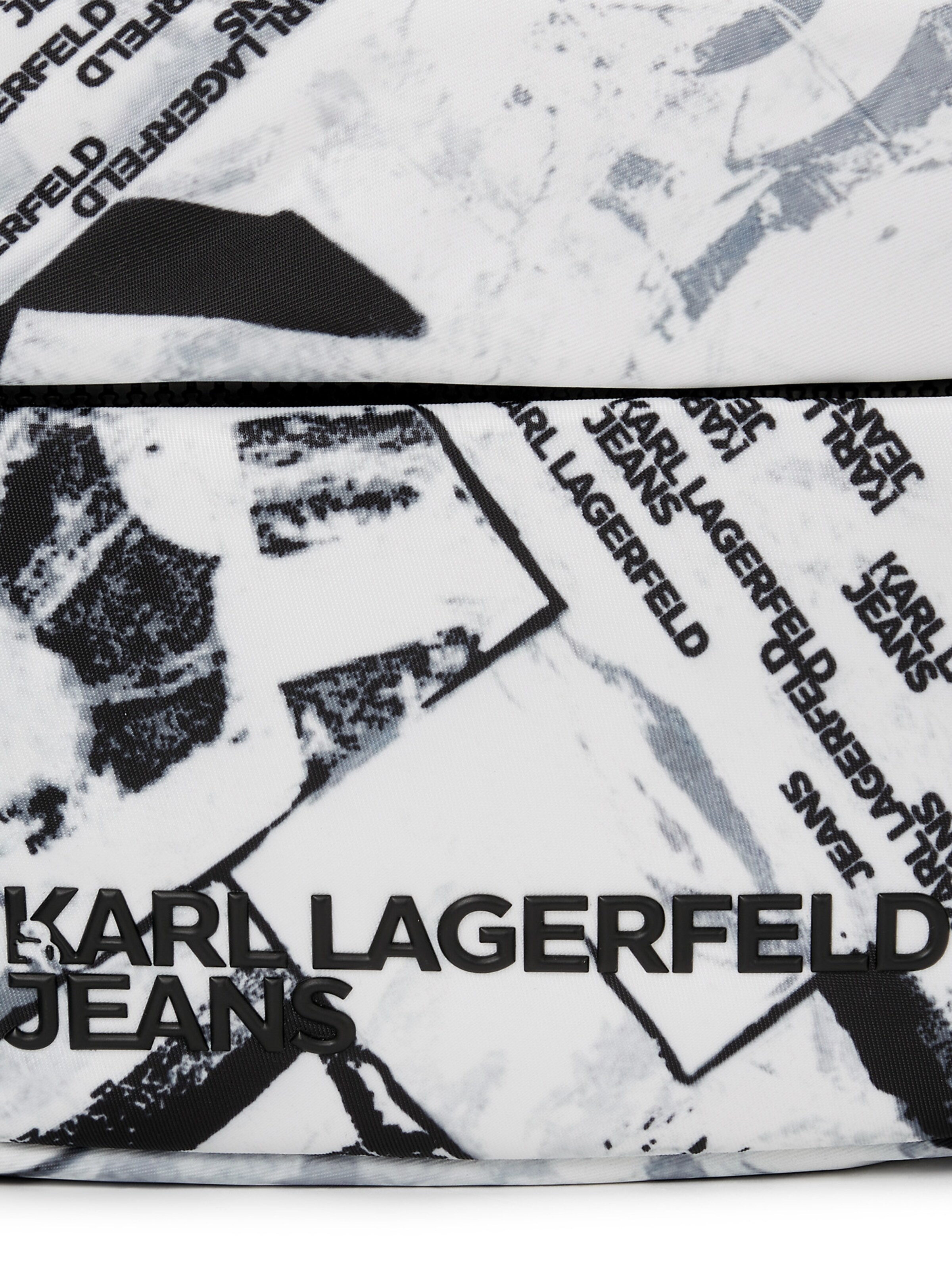 KARL LAGERFELD JEANS Õlakott, värv valge