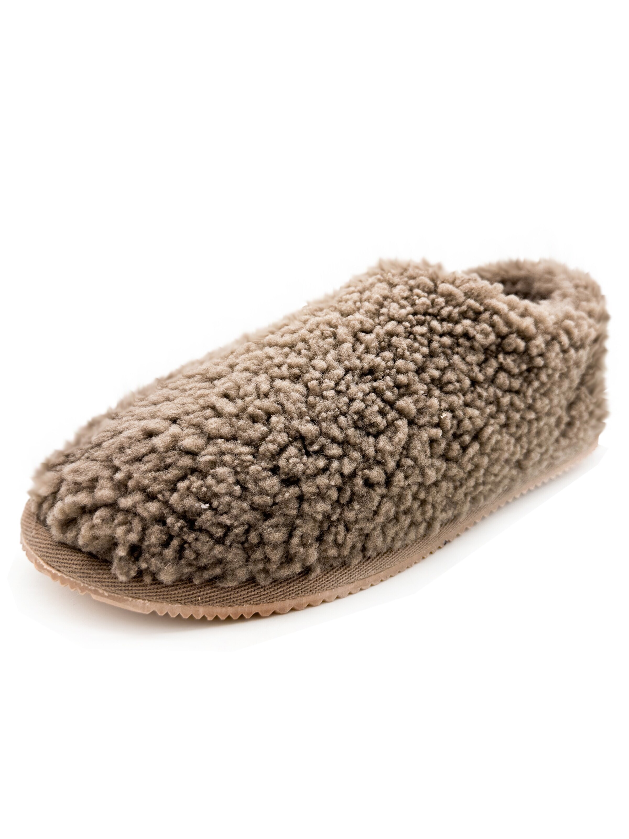thies Slippers 'thies 1856 ® Cozy Sheep Low Slipper Boot' in Grey: front
