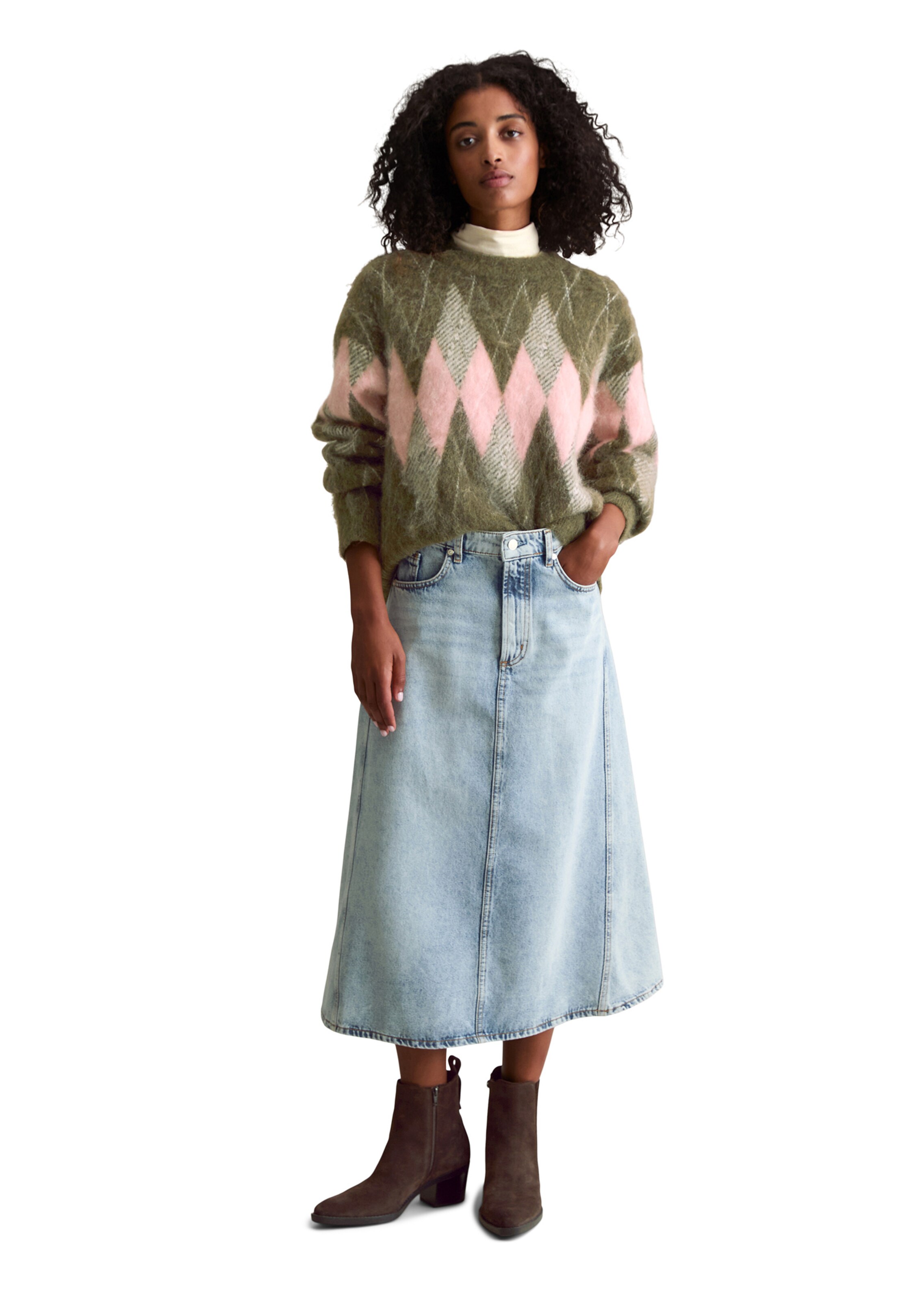 Marc O'Polo DENIM Skirt in Blue