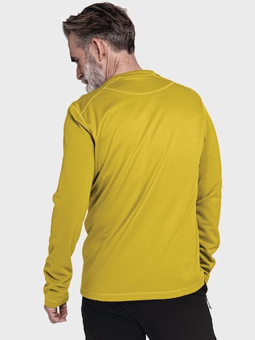 T-Shirt fonctionnel 'Circ Smue' Schöffel en jaune