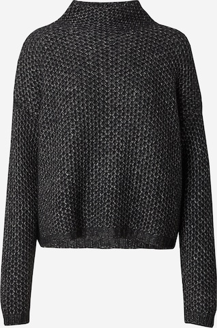 HUGO - Pullover 'Safineynny' em preto: frente