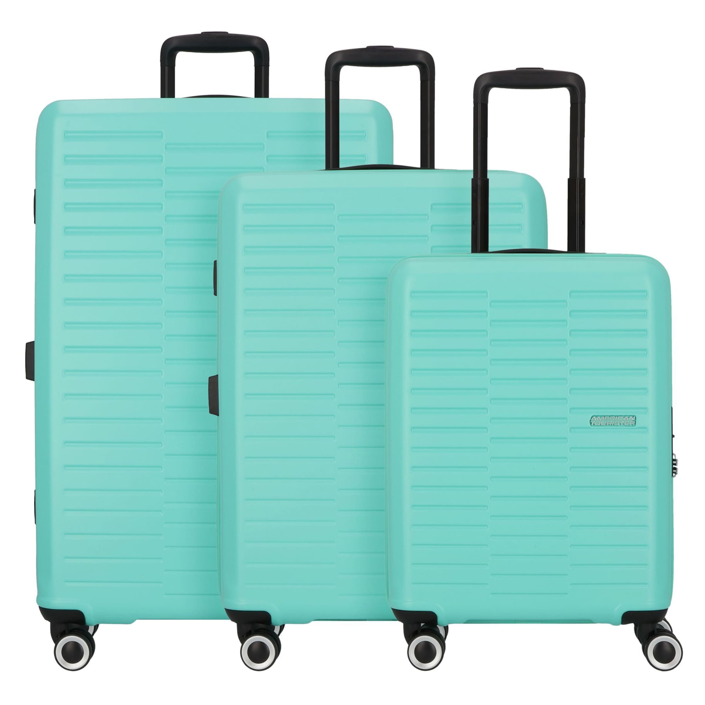 Ensemble de bagages American Tourister en bleu : devant