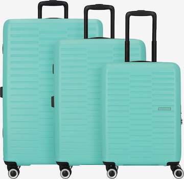 American Tourister Kofferset in Blau: Vorderseite