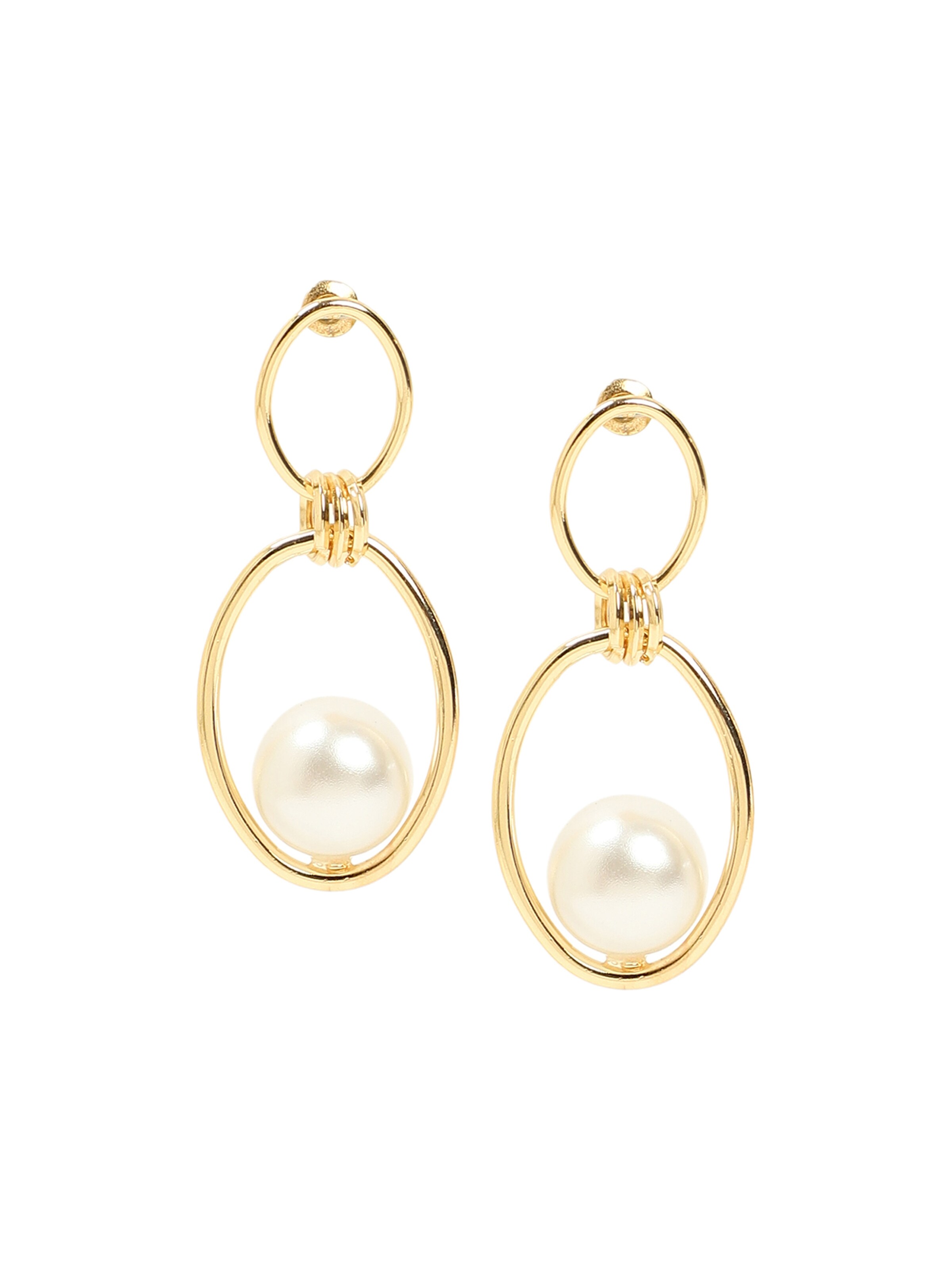 SOHI Kolczyki w kolorze złoty: przód