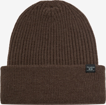 Bonnet Pull&Bear en marron : devant