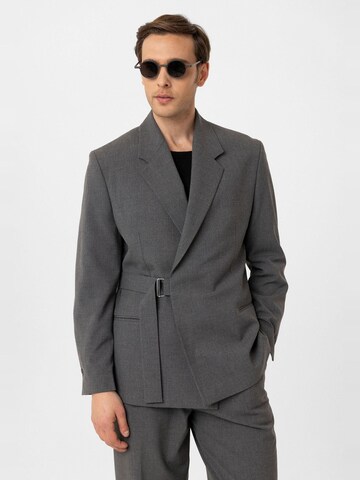 Coupe regular Veste de costume 'Jost' Antioch en gris