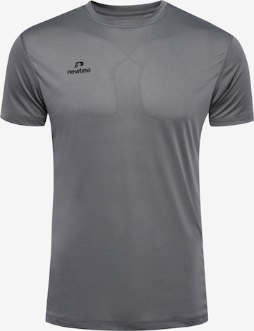 Newline Funktionsshirt 'Beat' in Grau: Vorderseite