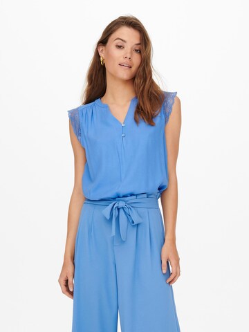 ONLY Bluse 'NINA' in Blau: predná strana