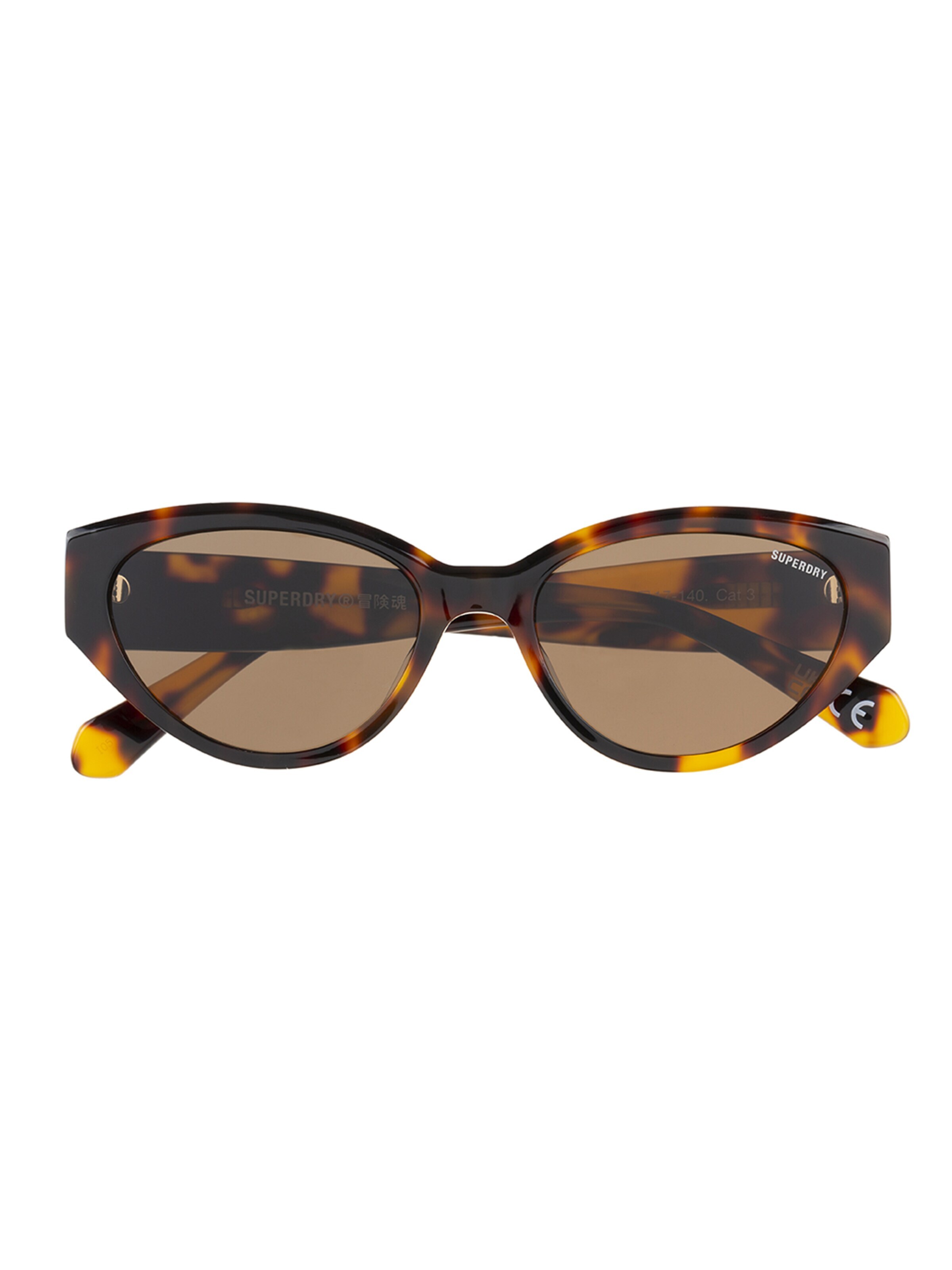 Superdry Eyewear Sunglasses in Brown: front