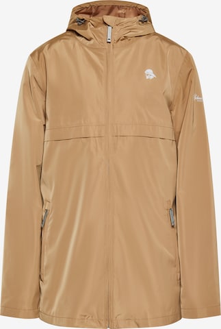 Veste fonctionnelle Schmuddelwedda en beige : devant