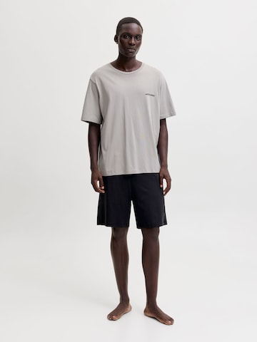 Pyjama court 'JACEverest' JACK & JONES en bleu : devant