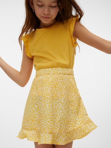 Vero Moda Girl Rok 'VMBlancva' in Geel