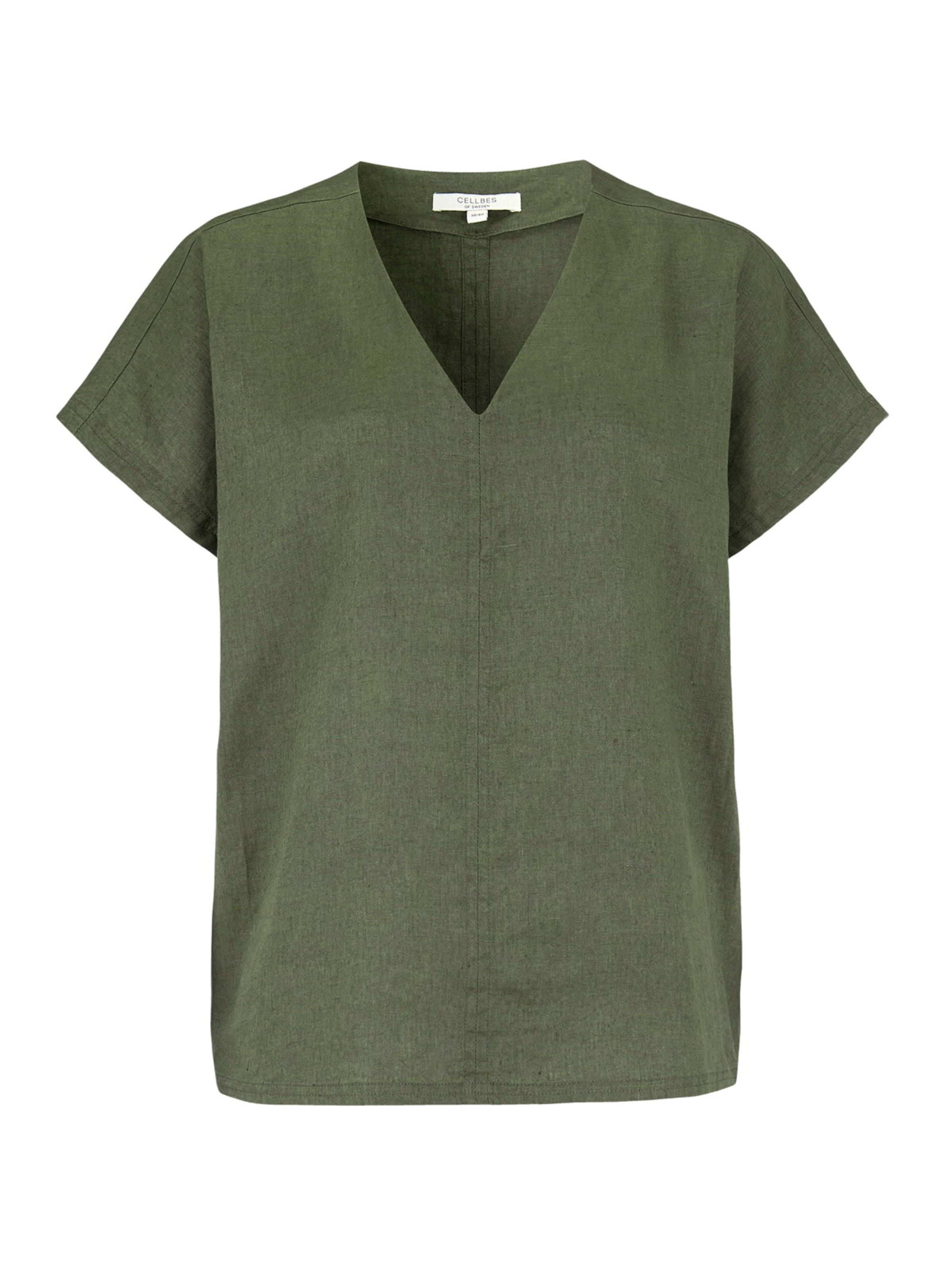 Cellbes of Sweden Blouse in Groen: voorkant