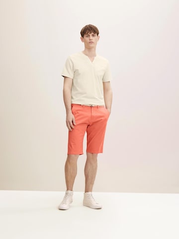 TOM TAILORChino hlače - narančasta boja