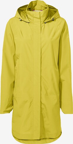 VAUDE Outdoor Coat 'Mineo' in Yellow: front