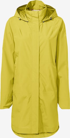 VAUDE Outdoor Coat 'Mineo' in Yellow: front