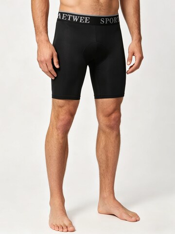 MEETWEE Slim fit Workout Pants in Black