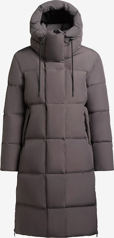 Manteau d’hiver 'Guda' khujo en gris : devant