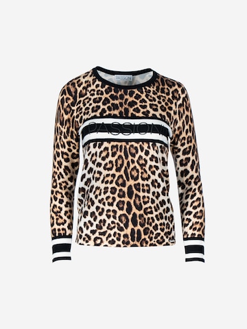 Passioni Sweatshirt in Grau: Vorderseite