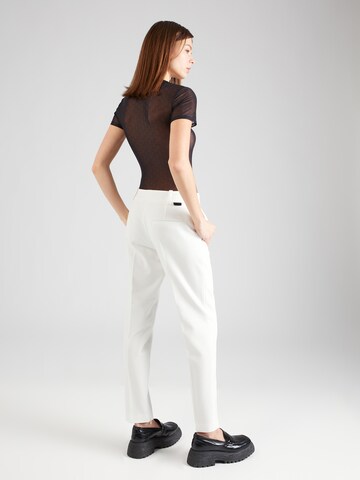 HUGO Regular Pleated Pants 'Hedima' in White